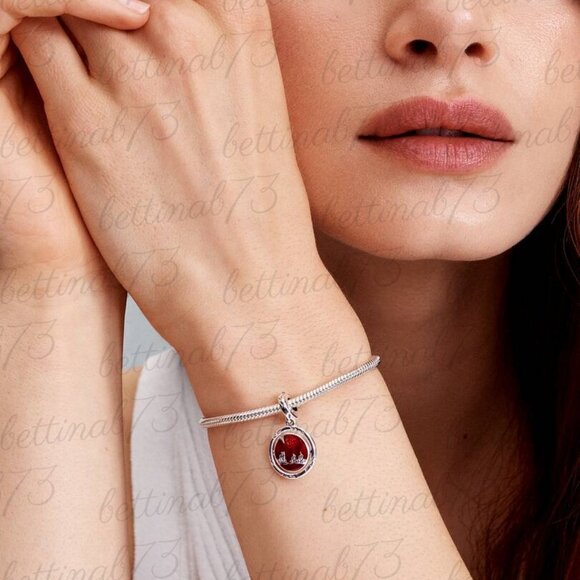 Pandora Stranger Things Glow-in-the-dark Upside Down Dangle Charm - Picture 5 of 7